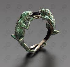 Iguana Custom Rings Men Rings Cool Rings Gold Rings Etsy Rings For Men Unique Engagement Rings Rose Gold Etsy Gold Ring