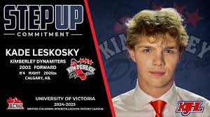 Dynamiters' Leskosky commits to BCIHL's Vikes
