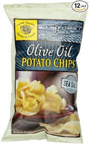 Good Health Kettle Style Olive Oil Potato Chips Sea Salt 5 Ounce Bags Pack Of 12 Amazon Com Grocery Gourmet Food Potato Chips Chips Avocado Chips
