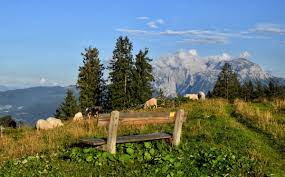 ˈbɛʁçtəsˌɡaːdn̩) is a municipality in the district berchtesgadener land, bavaria, in southeastern germany, near the border with austria, 30 km (19 mi) south of salzburg and 180 km (110 mi) southeast of munich. Salzalpernsteig Bank Toter Mann Bergerlebnis Berchtesgaden Blog