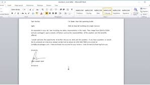3 Cara Membuat Tanda Tangan Di Microsoft Word Caraqu