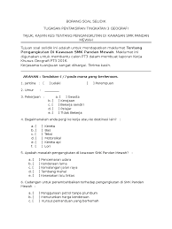 Borang soal selidik akan dianalisis menggunakan bilangan, partus dan min. Borang Soal Selidik