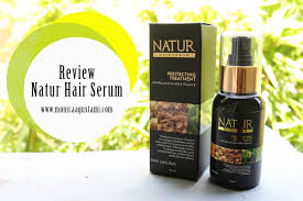 Apa yang dapat dilakukan dengan formulasi produk ini? Review Natur Hair Serum Untuk Ujung Rambut Yang Kering Monica Agustami