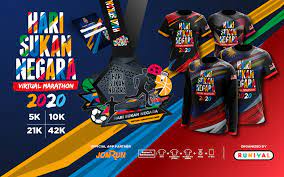 Offering you our best discount on a variety of sports items so that you can celebrate in style! Hari Sukan Negara Virtual Marathon 2020 Jomrun Run Rewarded