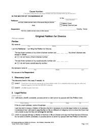Founding attorney traci hutton is a grapevine, texas, family law attorney who has walked the walk. Bill Of Sale Form Texas Divorce Petition Form 1 With Children Templates Fillable Printable Samples For Pdf Word Pdffiller