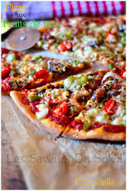 Les Saveurs Du Soleil Pizza Aux Fruits De Mer Pizza Fruit Pizza Fruit De Mer Recettes De Cuisine