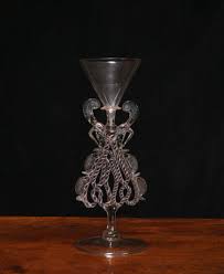 A FAÇON DE VENISE SERPENT-STEMMED WINGED WINE GLASS | Rare Ceramics