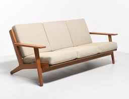 Series ge 290 easy chair is also known as the plank chair. Ge 290 Sofa By Hans Wegner For Getama 1950s 69387
