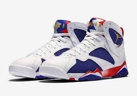 Air Jordan 7 Olympic Alternate Official Images And Release Info Sneakernews Com Nike Air Shoes Air Jordans Air Jordans Retro
