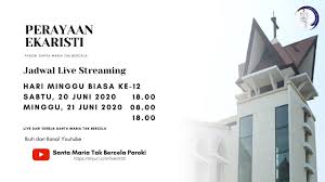 Sahabat jadwal misa terkasih, page ini diadakan sebagai alat komunikasi dimana kita dapat saling berbagi informasi mengenai daftar misa streaming di keuskupan agung jakarta, berdasarkan paroki & komunitas. Misa Online Smtb Misa Minggu Biasa Kedua Belas 21 Juni 2020 Pkl 08 00 Wib Youtube