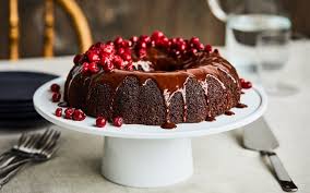 Gateau Bundt Au Chocolat Et Aux Canneberges Savourer Par Genevieve O Gleman Desserts Biscuit Cake Cake