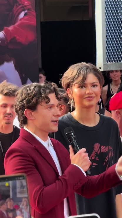 Tom Holland and Zendaya Paris Premiere photos and highlights