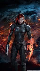 Mass effect 3 ist der abschluss der trilogie um die geschichte von commander shepard. Free Mass Effect 3 Femshep Phone Wallpaper By Paul63 Mass Effect 3 Mass Effect Tattoo Mass Effect Art