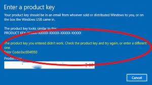Office 2019 professional plus full bro kok punya ane tiba2 excell g bisa dipake ( product activation failed ) ane install ulang activasi ulang. How To Fix The Product Key You Entered Didn T Work Windows 10 Error Code 0xc004f050 Youtube