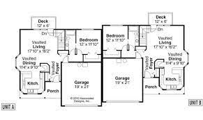 Duplex house floor plans designs with basement bruinier associates. Dream Duplex Plans With Garage And Basement 23 Photo House Plans