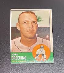 1963 Topps #149 MARY BREEDING Excellent @DC23