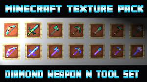 Want to learn how to improve your game graphics? Minecraft Bedrock Free Texture Pack Diamond Weapons And Tools Set Hindi Audio Eng Description Youtube