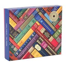 Vintage Library 1000 Piece Puzzle Vintage Library Vintage Book Book Spine