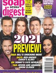 Póliza inmediata, al preferirnos estarás ayudando a la fundación emilia. Soap Opera Digest January 04 2021 Free Pdf Magazine Download