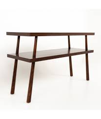 Each complete with durable, quality hardware. Robsjohn Gibbings For Widdicomb Mid Century Sofa Console Foyer Entry Table