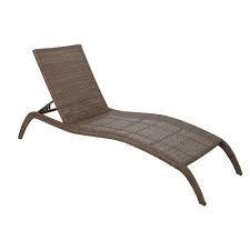 Wide paddle arms and supports crafted from solid cane complement the wrapped framing, dense basket weave detailing and classic braided trim. Hampton Bay Tacana Wicker Stacking Patio Chaise The Home Depot Canada