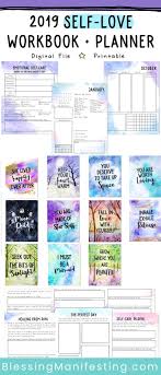 2020 Self Care Planner Blessing Manifesting Self Love Workbook Self