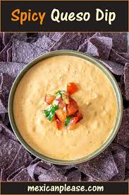 Such An Easy Queso Recipe Tons Of Flavor From The Smoky Fiery Chipotles But You Can Always Dial Back On Them For A Mil Spicy Queso Spicy Queso Dip Queso Dip