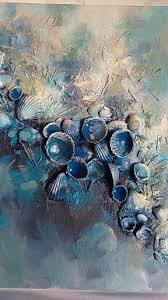 Wall Sculpture Sea Story 15 19 Home Decor Canvas Art Original Beach Wall A Abstrakte Malerei Moderne Abstrakte Kunst Kunst Auf Leinwand