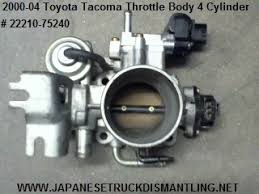 Most models are offered in what toyota refers to as access cab and double cab variants. Toyota Tacoma Throttle Valve Body 4 Cylinder 2 4l 2 7l