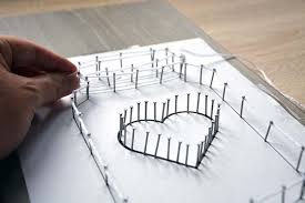 Mason Jar String Art Step By Step Tutorial Free Template Decor Home Ideas