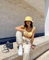 Yellow Bucket Hat Outfit Outfits With Hats Cute Outfits Fashion Inspo Outfits