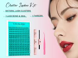 Amazon.com: VAVALASH Natural Lash Clusters Kit 9-11mm Cluster Lashes Wispy  Lash Extensions Volume Individual Cluster Lashes Self Application Eyelash  Extensions DIY at Home (Natural,kit), BLACK : Beauty & Personal Care