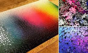 World's hardest jigsaw puzzle ever. Can You Complete The World S Most Difficult Jigsaw Puzzle Contains 1 000 Pieces And Each One Is A Different Colour Daily Mail Online