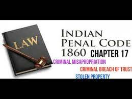 The accused was a trustee of some thing; Criminal Breach Of Trust Under Ipc Legal Sarcasm