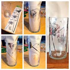 Un Truc Genial Pour Vous Aider A Dessiner Sur Le Verre Creations Dollar Tree Peindre Verre Peinture Sur Verre