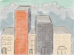 Paper 53 Glaze By Lh 8 2013 And Inspired By Purple Kitty S Lessons How To Draw A Building Paper 53 Drawings Draw