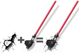 Having that scandinavian style, they are presented as pages in a swedish catalog. Star Wars 3d Wandleuchten Ein Eigenleben Was Maenner Wollen De