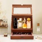 Amazon.com: Mlonausz Perfume Organizer Wood Jewelry Storage ...