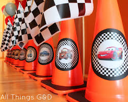 The Making Of Kate S Cars Birthday Party All Things G D