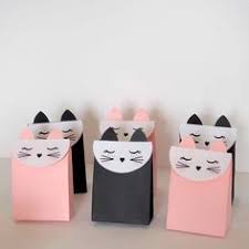 Meow It S Time To Party Sacs A Surprises D Anniversaire Anniversaire De Chat Anniversaire Chat