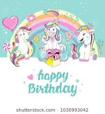 Beautiful Unicorn Happy Birthday Card Immagini Di Unicorno Immagini Unicorno