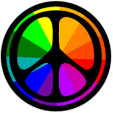 Color Wheel Peace Sign Peace Peace Sign Peace And Love