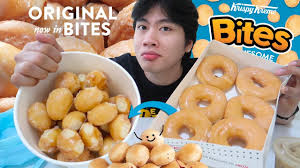 Established in 1937 in the united states, the krispy kreme doughnut company first made this classic krispy kreme donuts menu price and delivery. Krispy Kreme Original Glazed May Bite Size Na Rin Youtube
