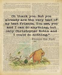 Winnie The Pooh Quote Thank You Digital Art By Trindira A
