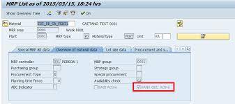 Guidebook to materials requirements planning. Mrp On Hana What S New Sap Blogs