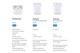 Beragam Perbedaan Airpods Pro Dan Airpods Desain Teknologi Harga Semua Halaman Makemac