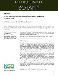 Image result for Pavetta sp. J