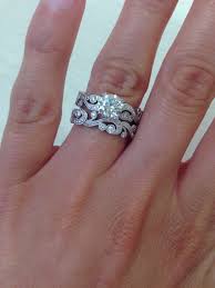 Kirk Kara Angelique Scroll Work Diamond Engagement Ring Scrollwork Engagement Ring Fine Engagement Rings Custom Wedding Rings