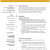 Sample resume objectives for aspiring cooks. 1