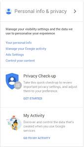 Provides a library to fetch entries from google myactivity and a utility program to fetch google music listen history. Privacy Google My Activity Displays Collected Data Avira Blog